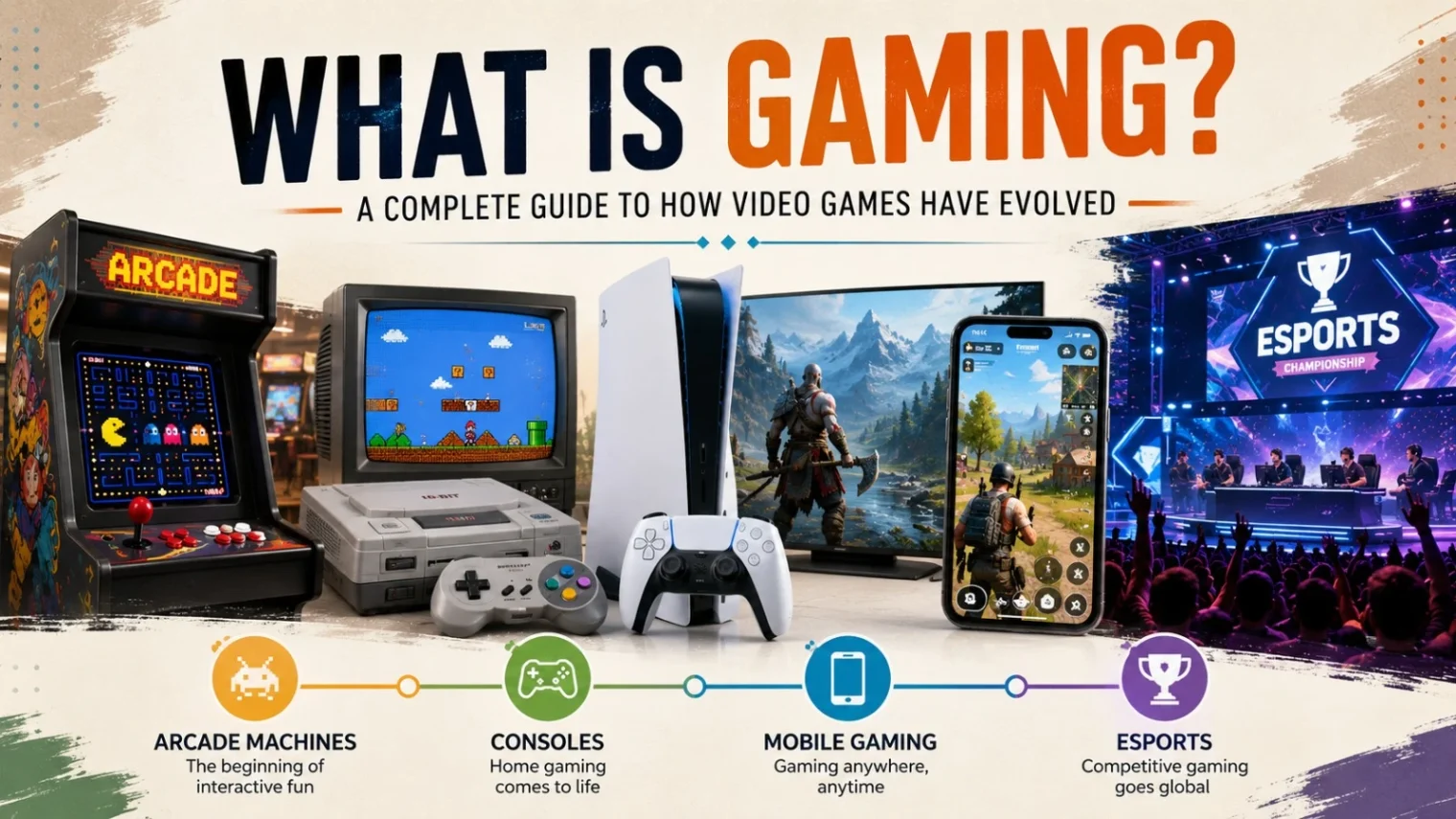 What Is Gaming? A Complete Guide to How Video Games Have Evolved