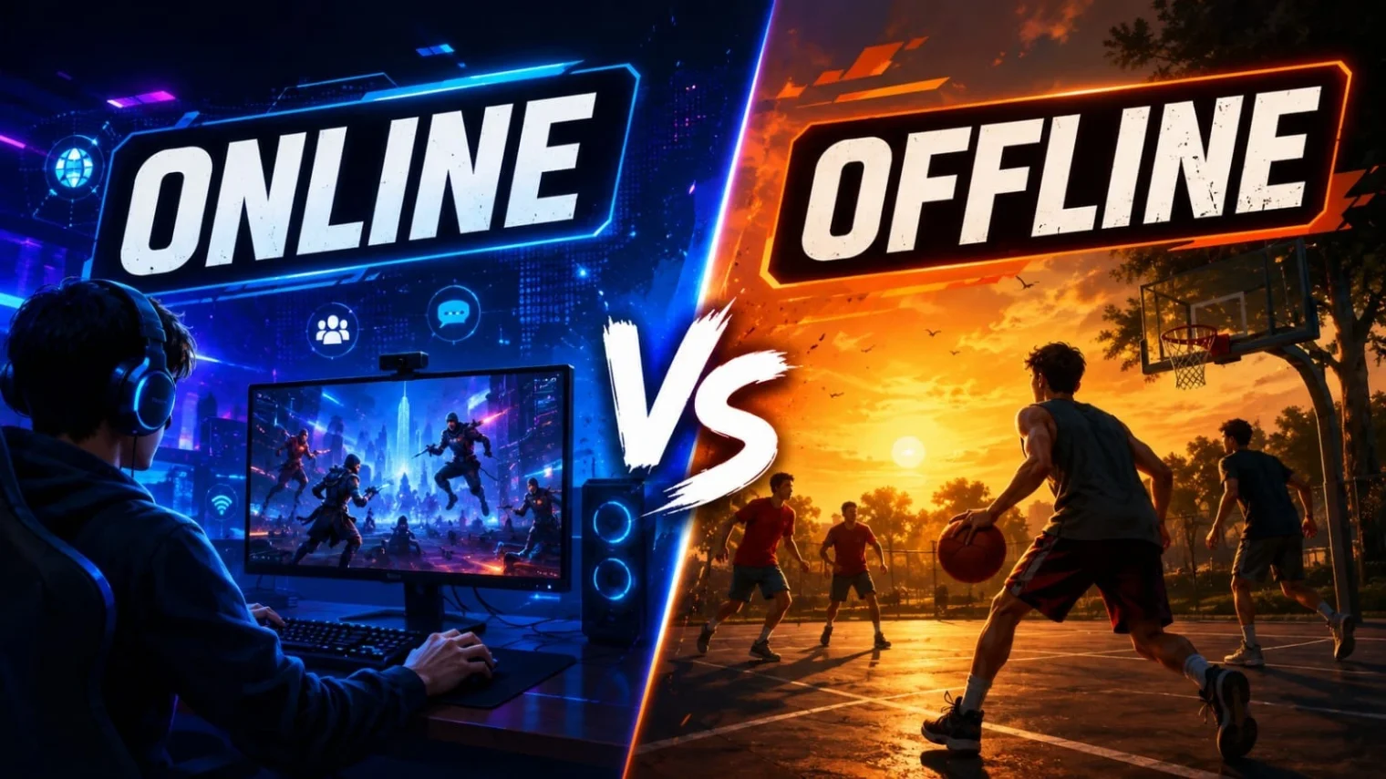 Online Games vs Offline Games: Pros and Cons