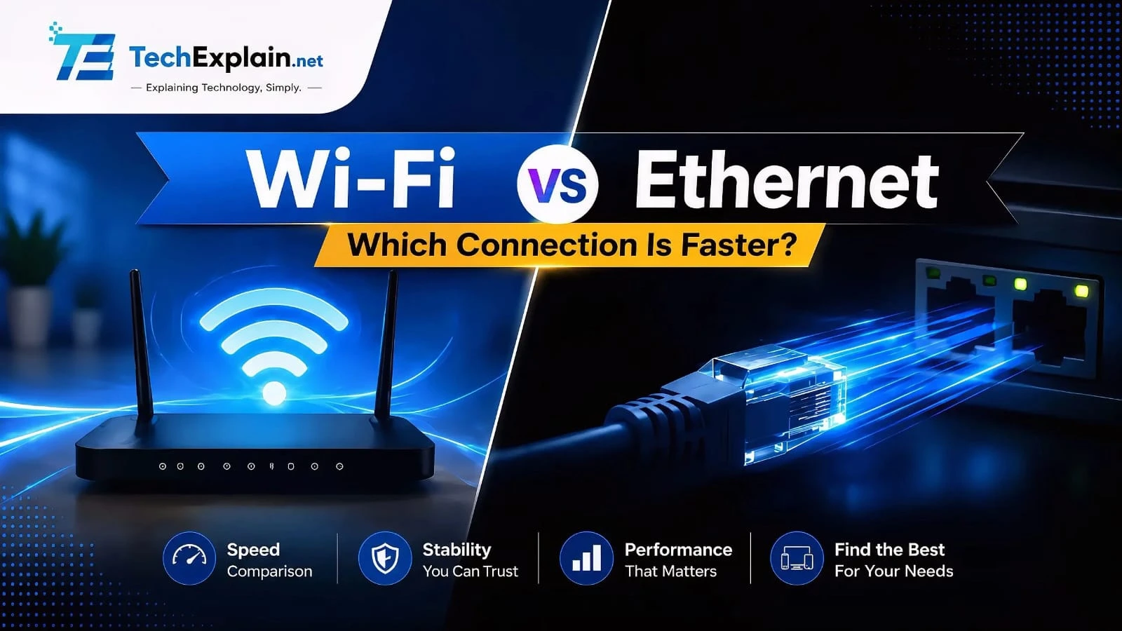 Wi-Fi vs Ethernet: Which Connection Is Faster?